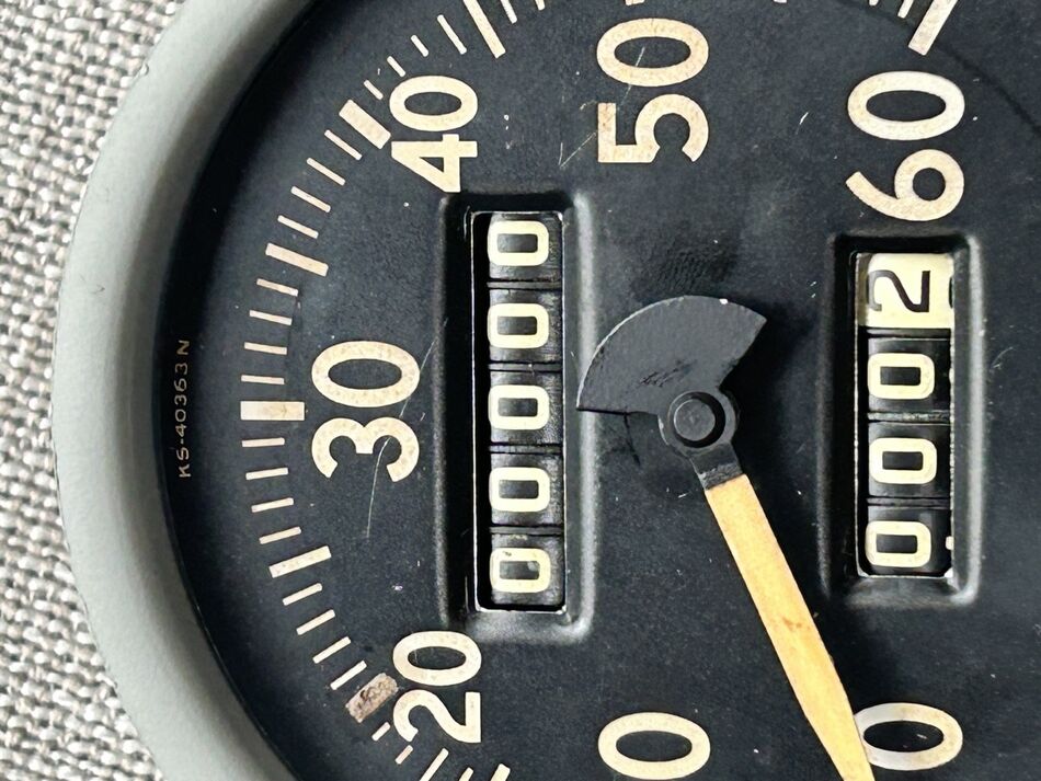 Prestine KS 40363 N short needle speedometer for MB/GPW - G503 Military ...