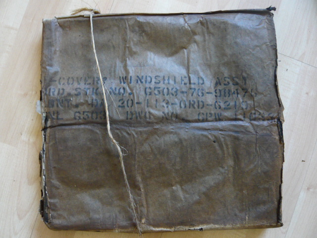 Ford gpw windshield cover #6