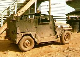 Vietnam gun Jeep