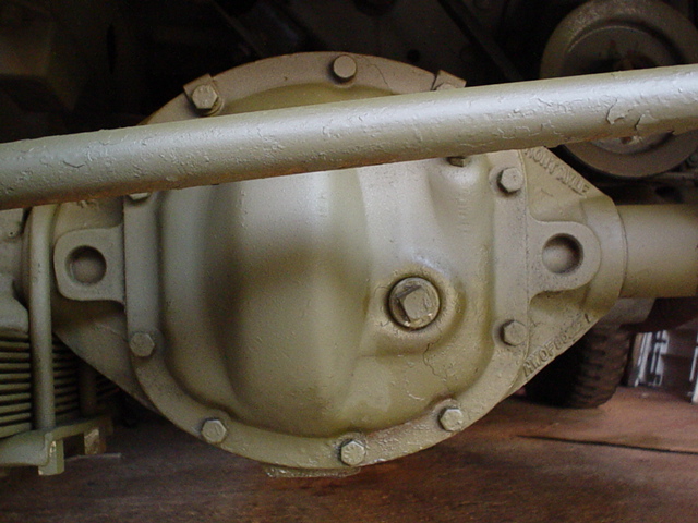 Axle 8 front HWOF