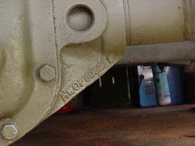 Axle 8 front HWOF
