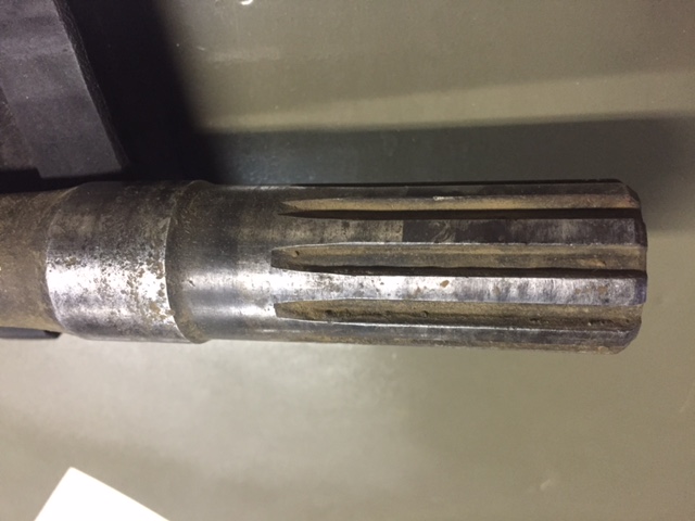 Scalloped shaft