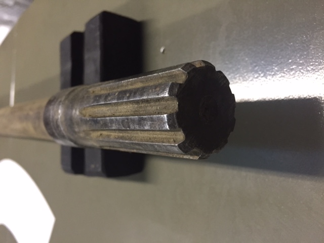 Scalloped shaft