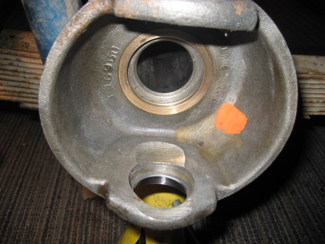 ID marker on steering knuckle