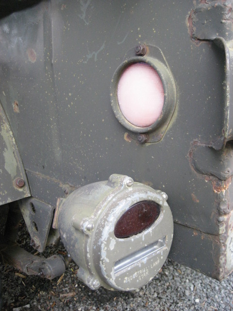 M100 Industrial Light/ Stimsonite reflector faded