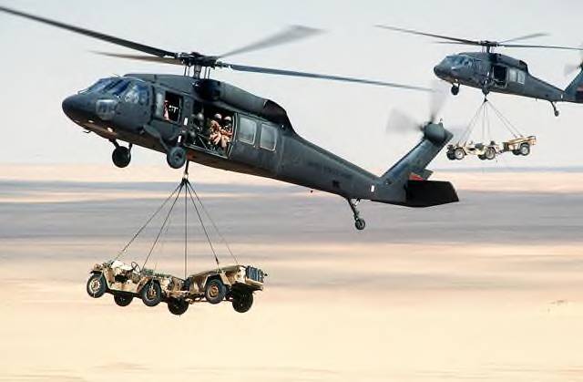 Jeep and helecoptoper