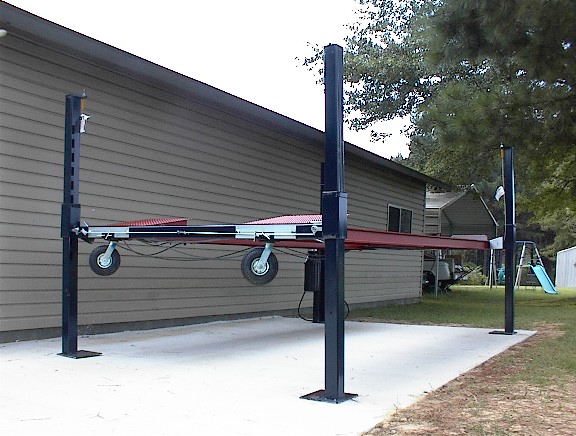 Car Lift with casters