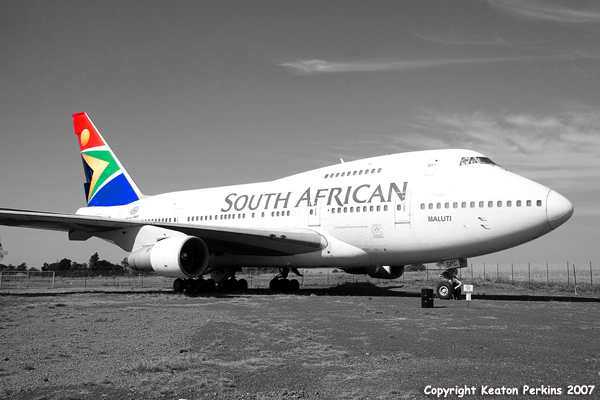 Boeing 747SP ZS-SPC Rand Airport FAGM