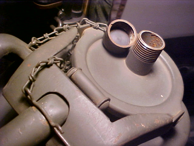 close up of lid