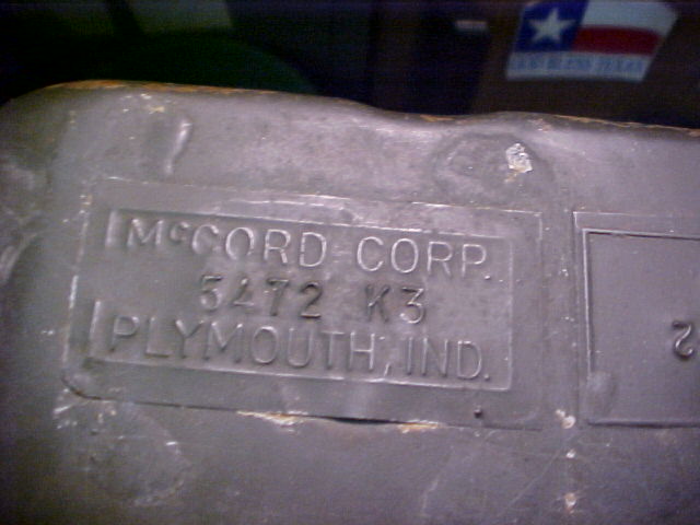 unknown NOS radiator