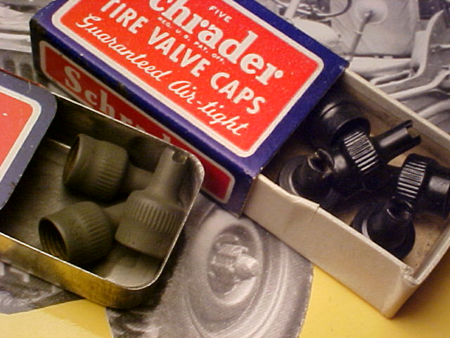 Schrader cores &amp; caps