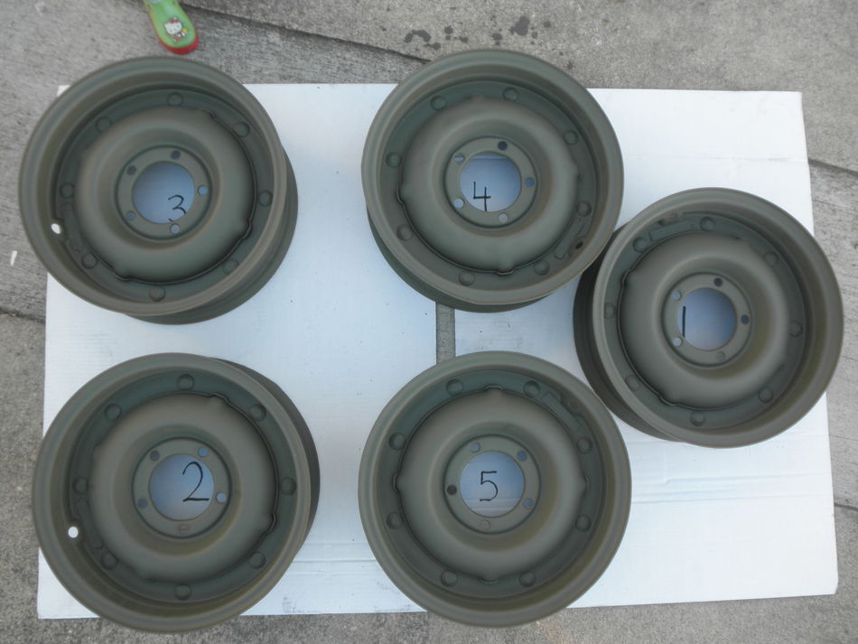 FS:original combat wheels - fully restored - only 2 left - G503 ...