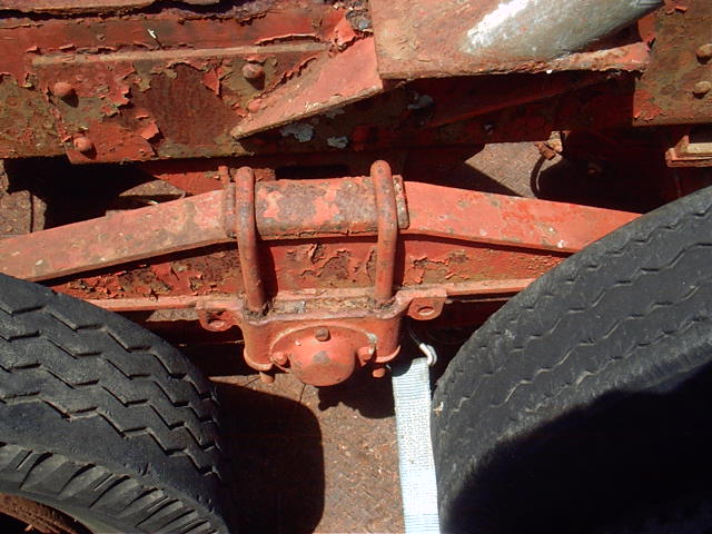 CCKW 42 Rear spring beam