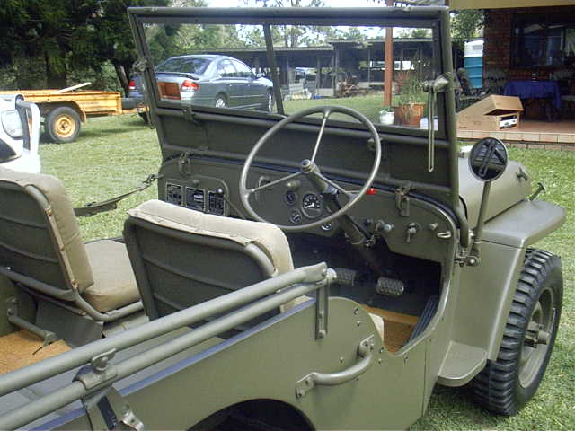 Right hand drive jeep