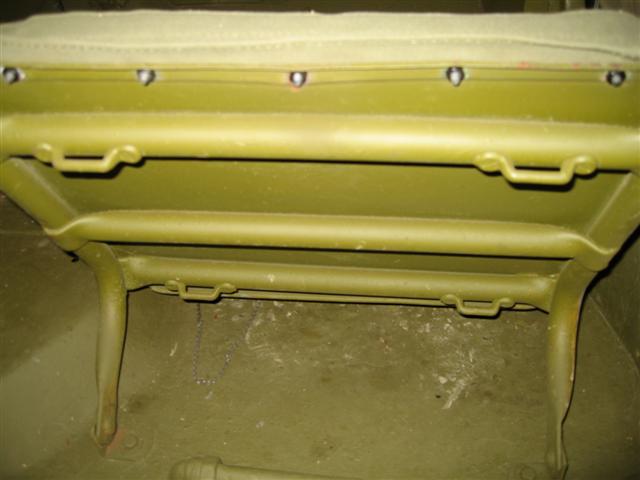 Footman Loops on passenger seat