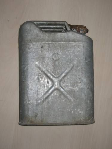 galvanized US can #2