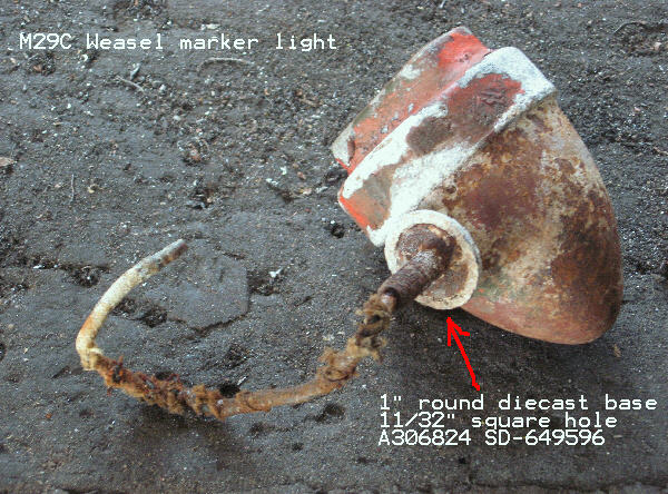 M29C Weasel marker light