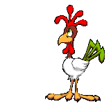 bowing chicken