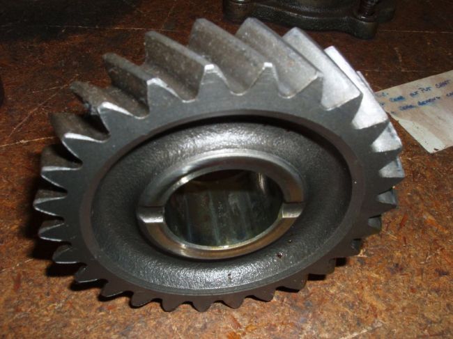 Output shaft gear