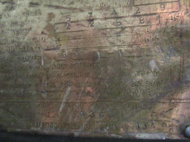 data plates