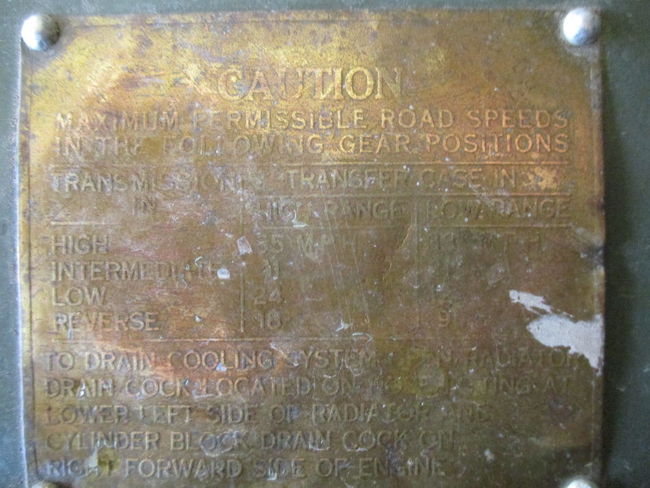data plates