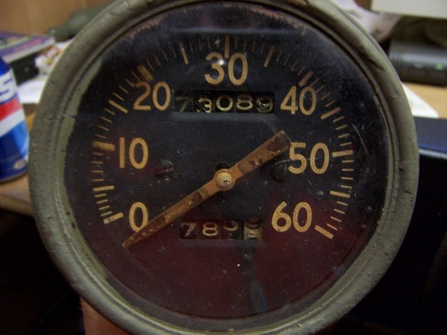 Stewart Warner Long Needle Speedo