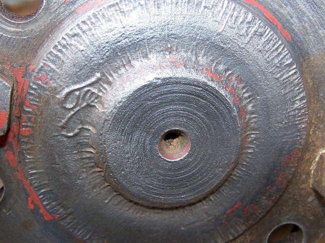 Rear axle flange &quot;F&quot;