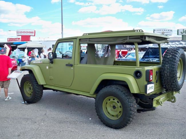 Jeep Wrangler J8 Sarge - Woodward Cruise 2008