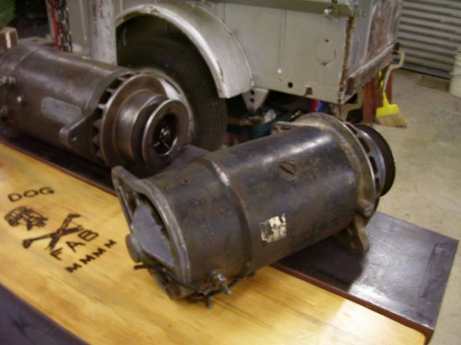 generator GPW marked end pully