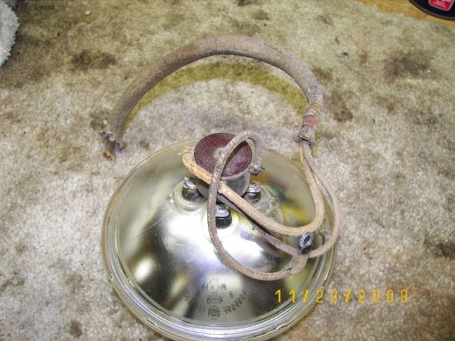 BURMA JEEP HEADLIGHT BUCKETS