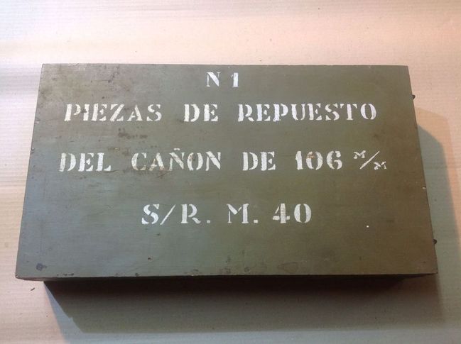 106mm RR Spare Parts Box
