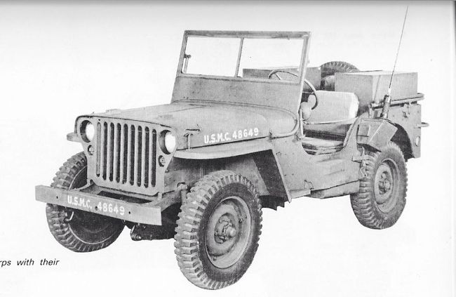 1942 Ford GPW radio jeep USMC 48649