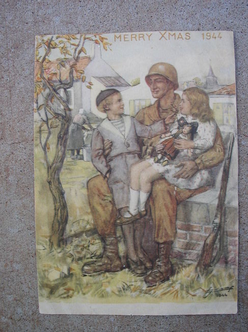 Scarce WW2 Christmas Card