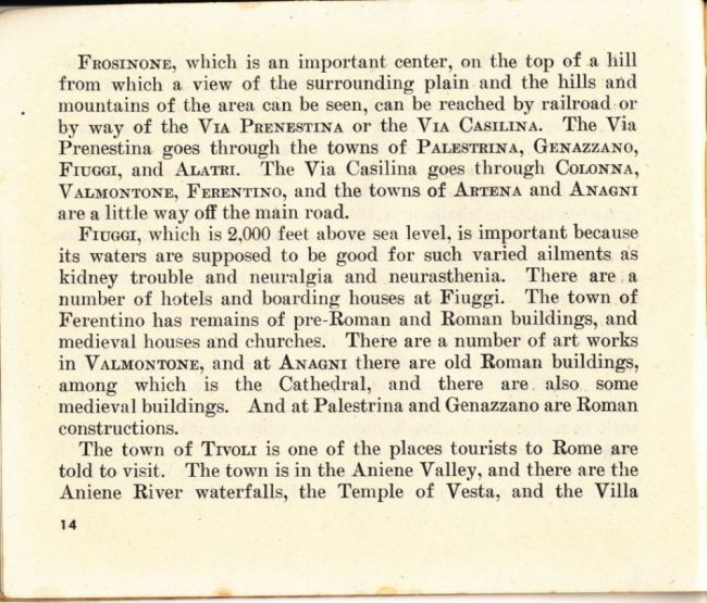 1944 Pocket Guide to Italian Cities