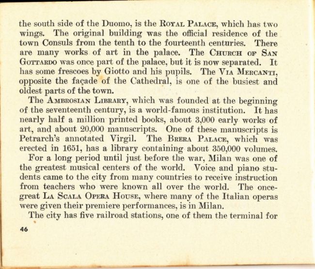 1944 Pocket Guide to Italian Cities