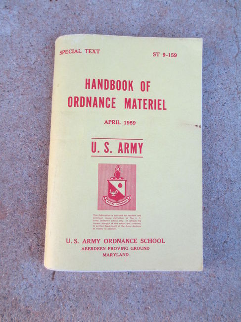 1959 Ordnance School Materiel Handbook