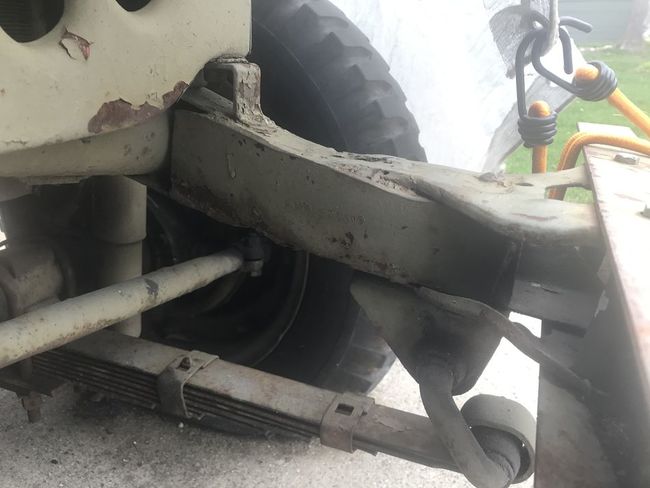 43 Willys Front Frame DS