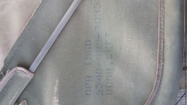 Close up of stencil 2540-699-7035