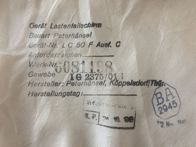 Lastenfallschirm ID