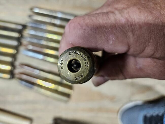 20mm shells, WWII dated