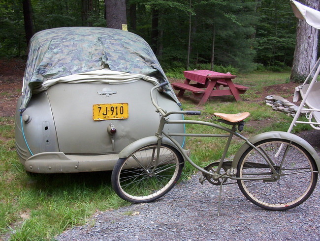 41 plymouth and bicycle