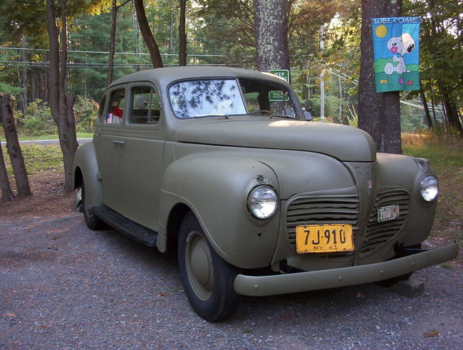 41 plymouth staff car