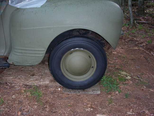 NEW RIM AND TIRE.....