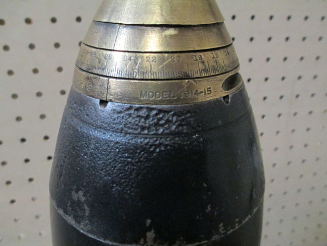 4.7 Inch Shrapnel Shell FS: Scarce WWI era U.S. 4.7