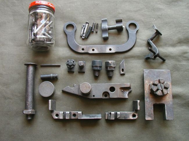 Lot of Orig. .50 HMG Parts