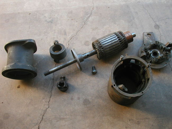 6V Starter Parts Lot