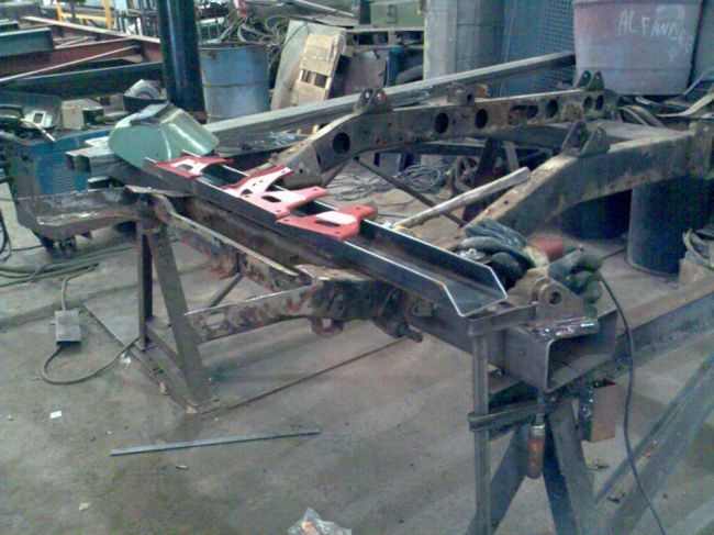 frame new bumpers rebuilt