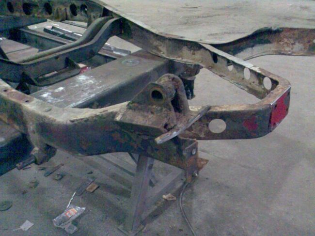 garbage welded to frame!