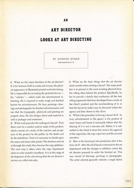 Art Directors 21st Annual 1942