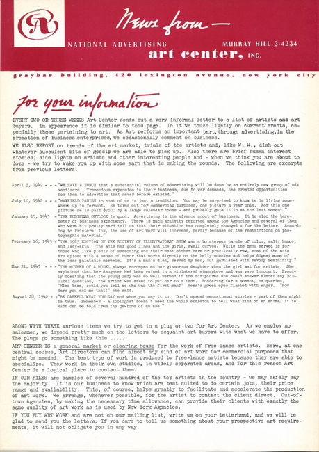 Art Directors 22nd Annual 1943